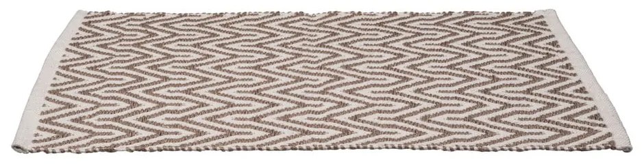 Covoraș de baie bej din plastic reciclat 50x80 cm Altai – Wenko