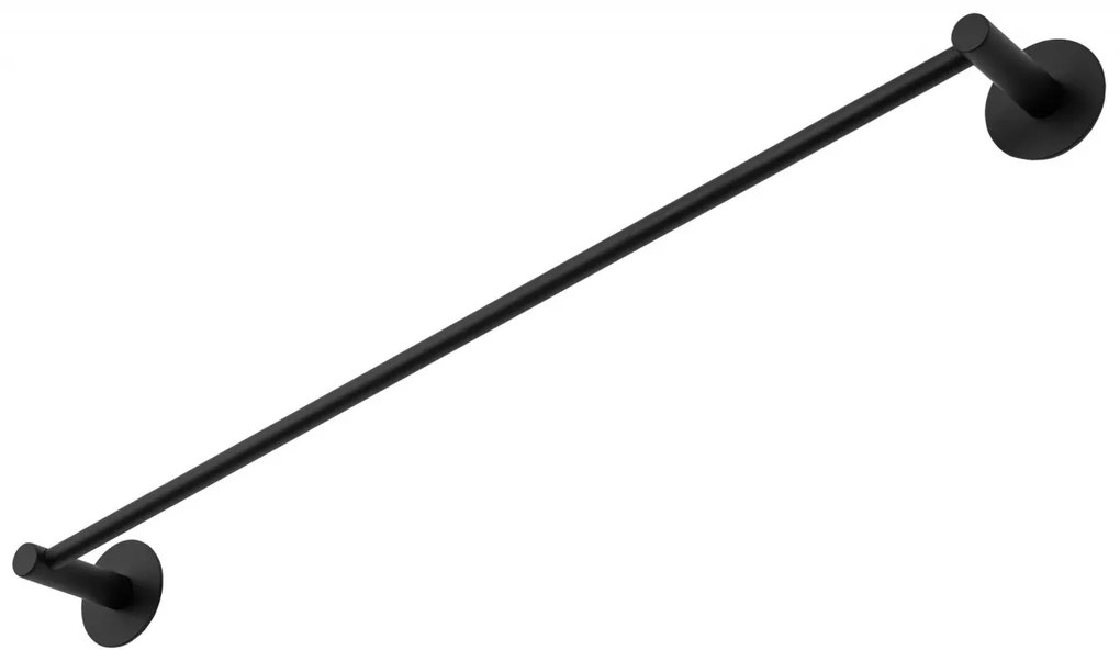 Cuier de baie negru 322221A