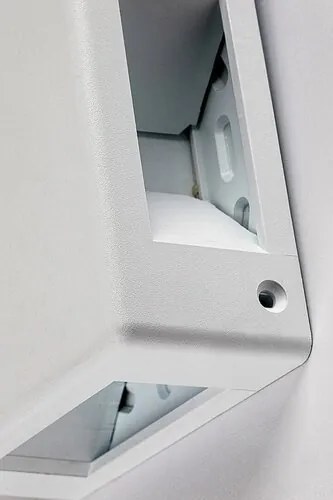 Aplica LED iluminat exterior ambiental IP54 Lippa alb