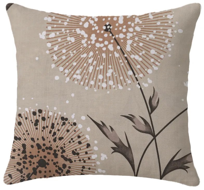 Set 2 buc huse decorative pentru perna PAMPELINO 45x45 cm, bej