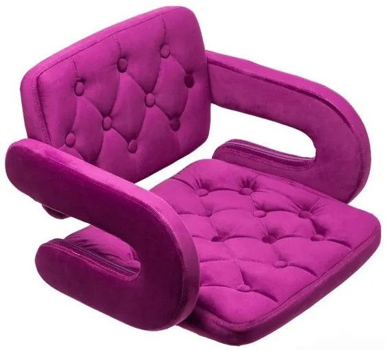 HR8403W Scaun Catifea Fucsia