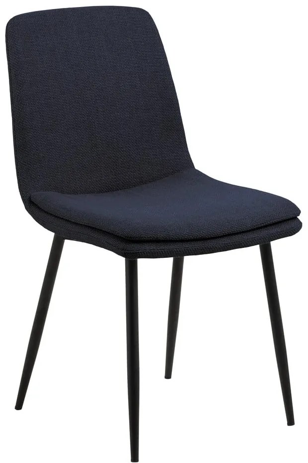 Scaun de dining albastru închis Becca – Actona