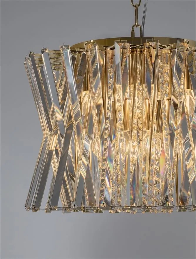 Lustra suspendata, cristale sticla ESTRELLA 43cm