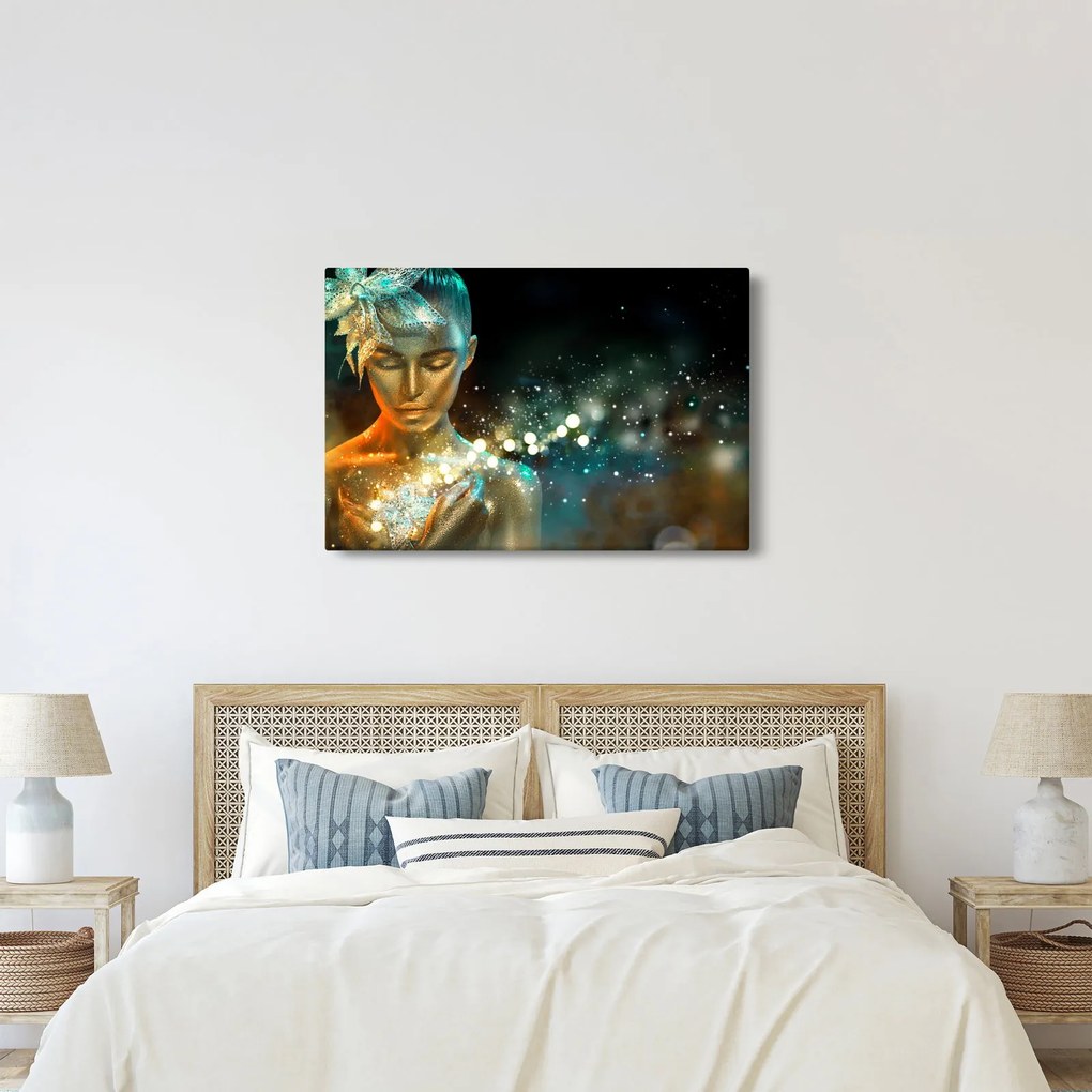 Tablou - zâna albastră (90x60 cm)