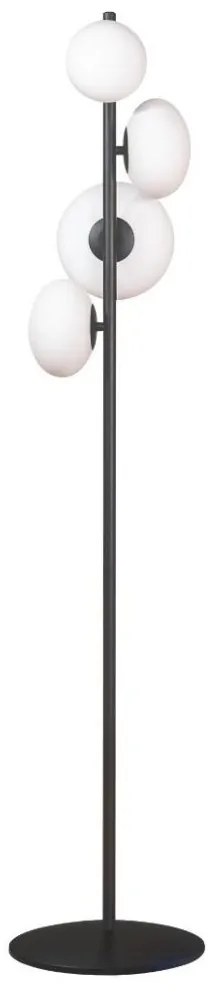 Lampadar, Lampa de podea moderna Omi negru