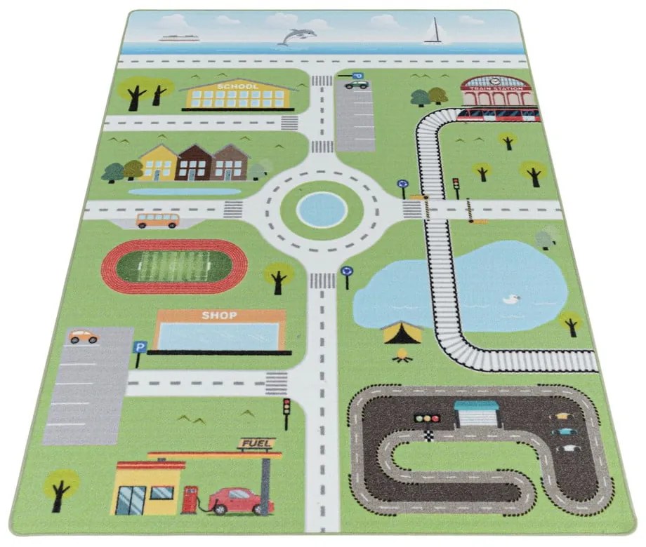 Covor pentru copii verde 80x120 cm Play – Ayyildiz Carpets