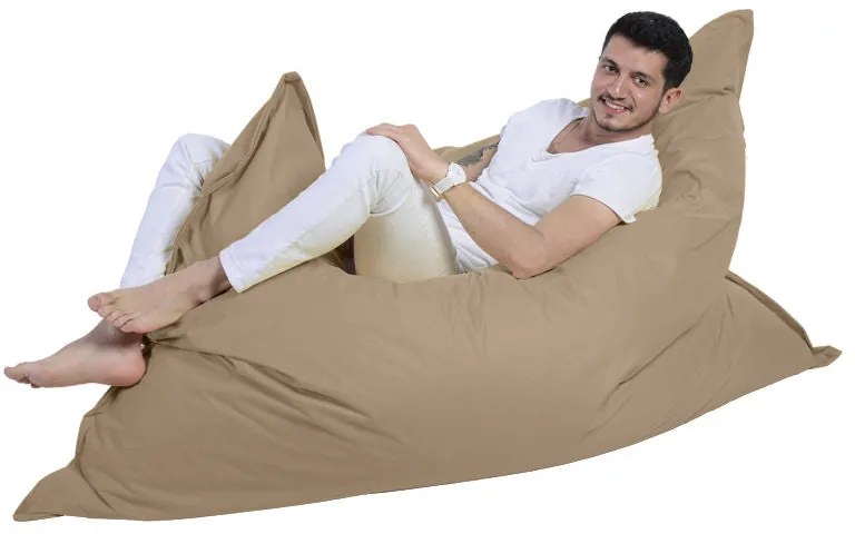 Fotoliu puf pentru grădină Giant Cushion 140x180 - Mink