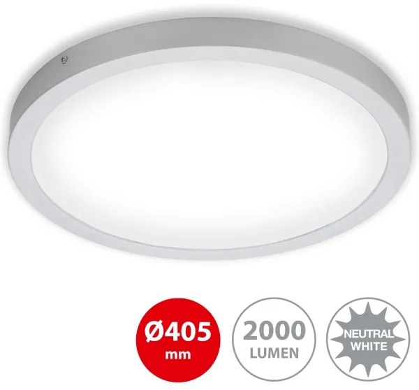 Plafonieră LED FIRE LED/24,5W/230V 4000K Briloner 7143-414