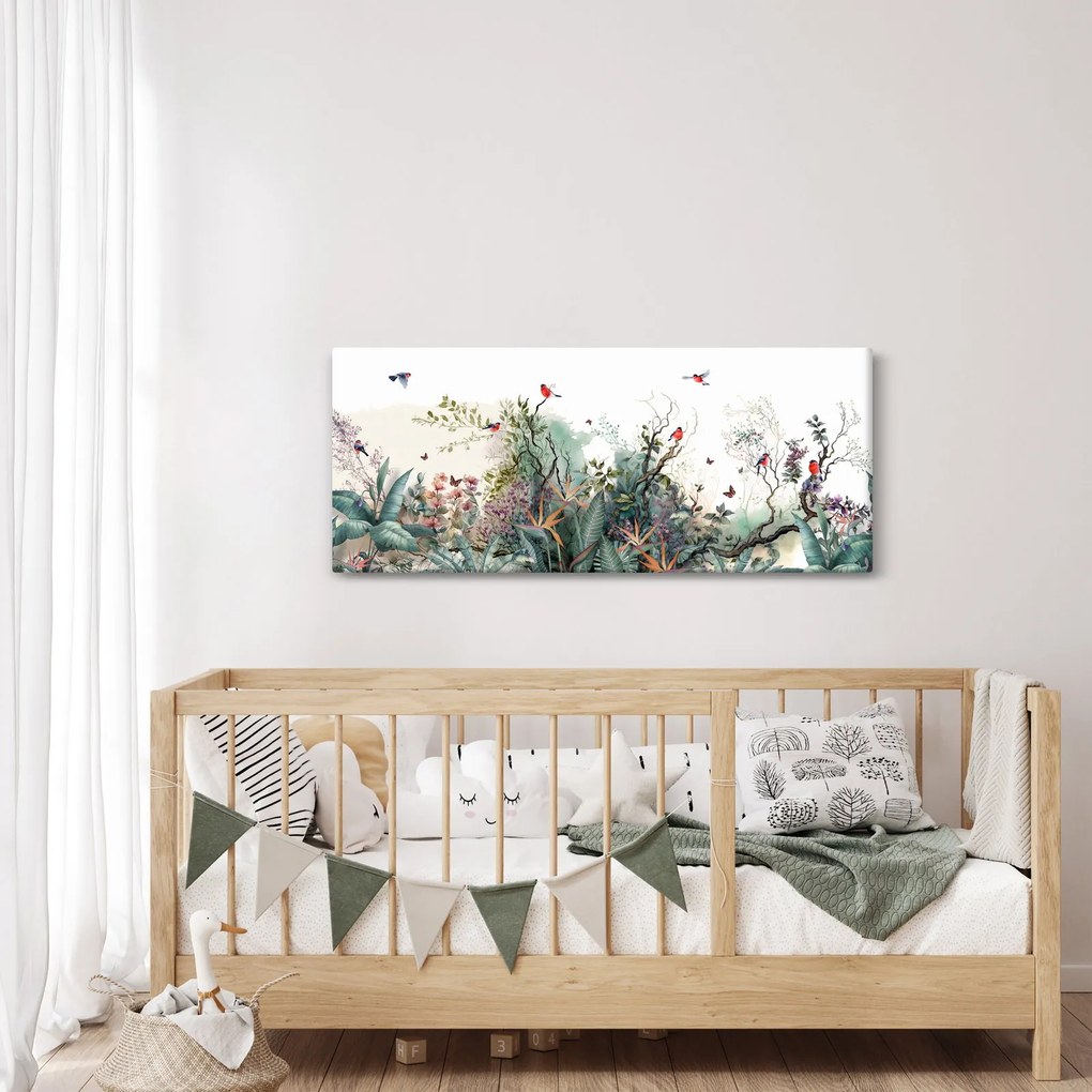 Tablou - Peisaj natural, acvariu (120x50 cm)