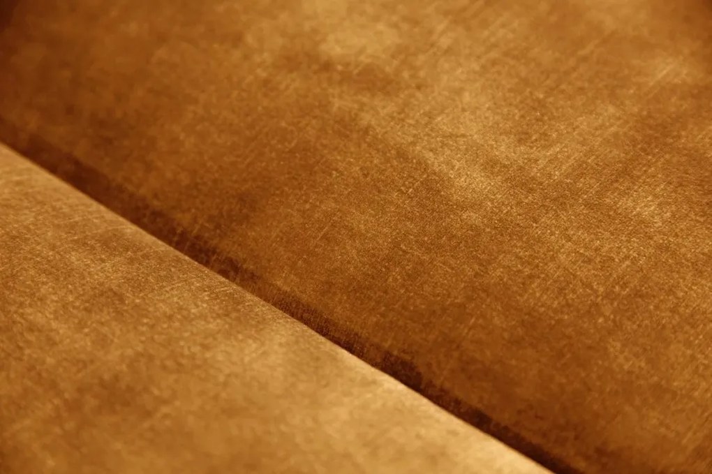 Canapea design Chesterfield, Catifea, Galben Mustar, MODERN BAROCK