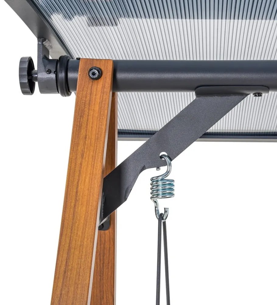 Balansoar de terasa Duisburg antracit L232 cm