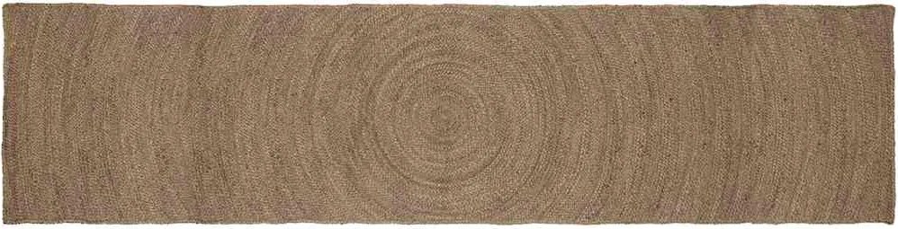 vidaXL Covoare de zonă Dreptunghiular Gri 80 x 400 cm Iută