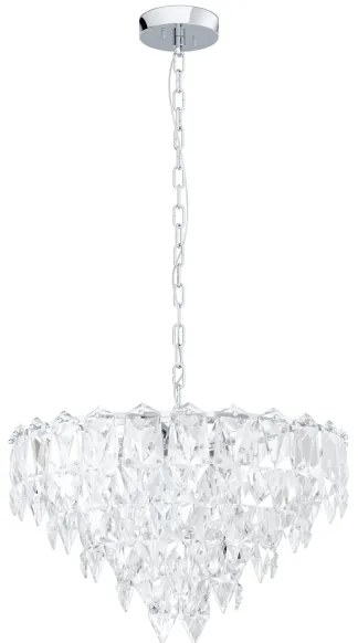 Lustră pe lanț CARVARIO 10xE14/40W/230V Eglo 39724