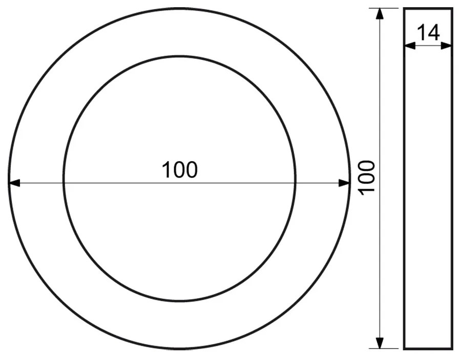 Număr casă 0", RN.100LV, structurat, antracit"