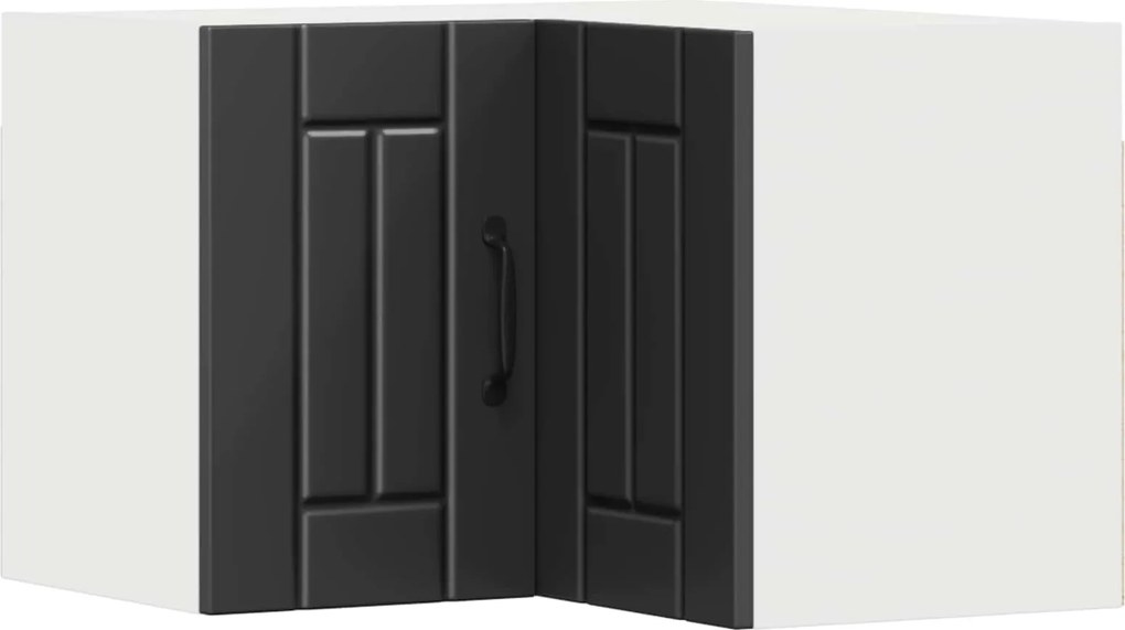 vidaXL Dulap de bucătărie Negru 57 x 57 x 40 cm Lemn compozit