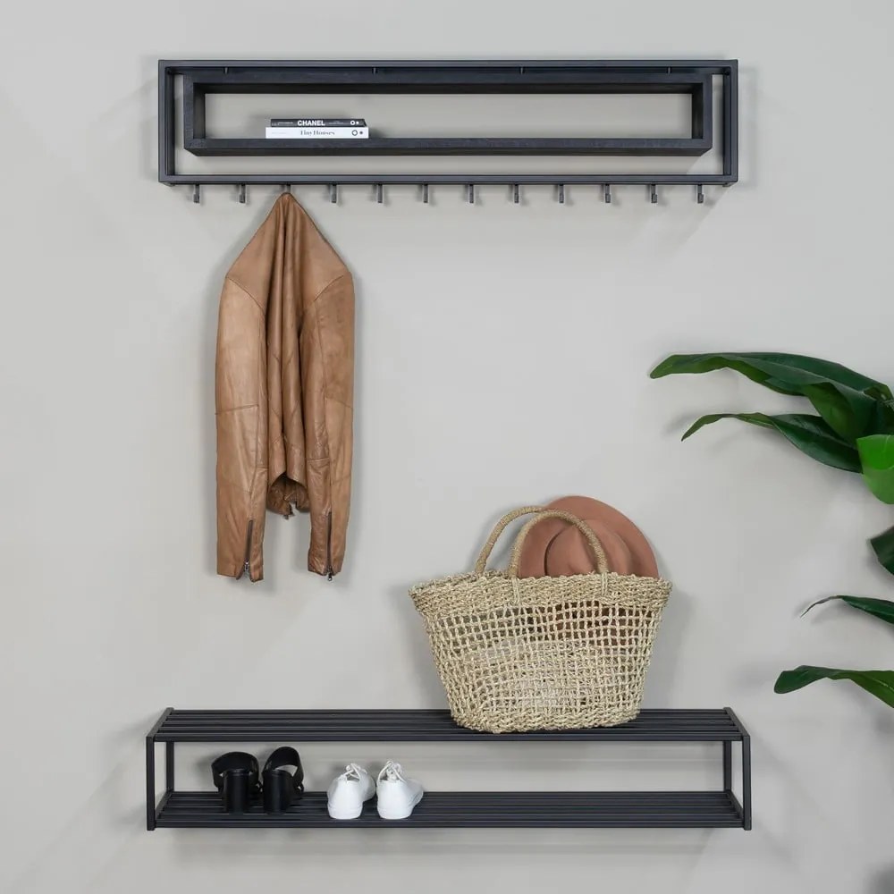 Pantofar negru din metal School – Spinder Design