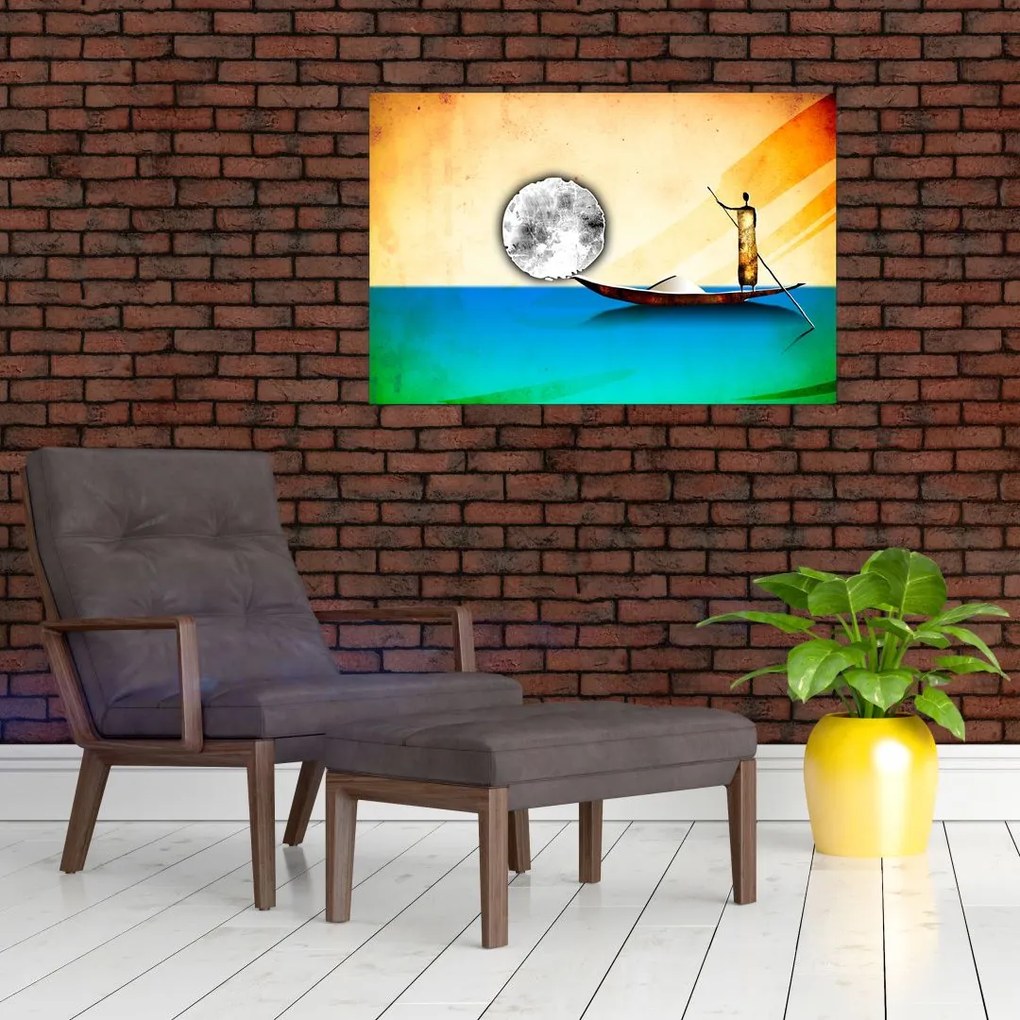 Tablou - Pictură străveche (90x60 cm)