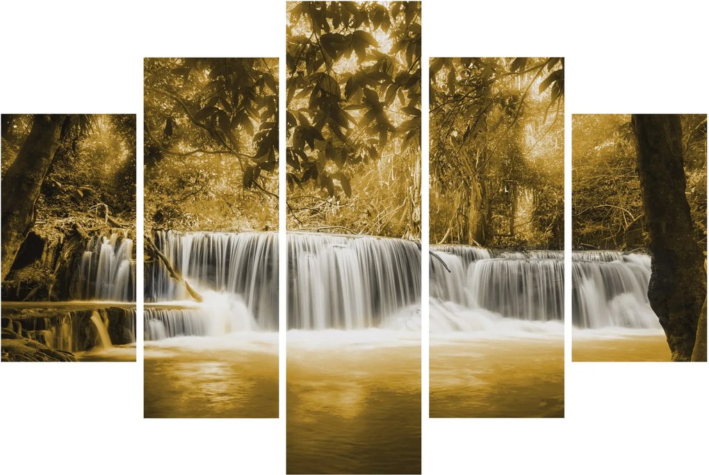Tablou - Cascadă, de epocă (150x105 cm)
