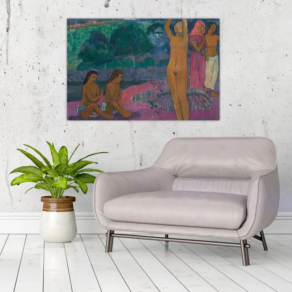 Tablou - Paul Gauguin, The Invocation, reproducere (90x60 cm)
