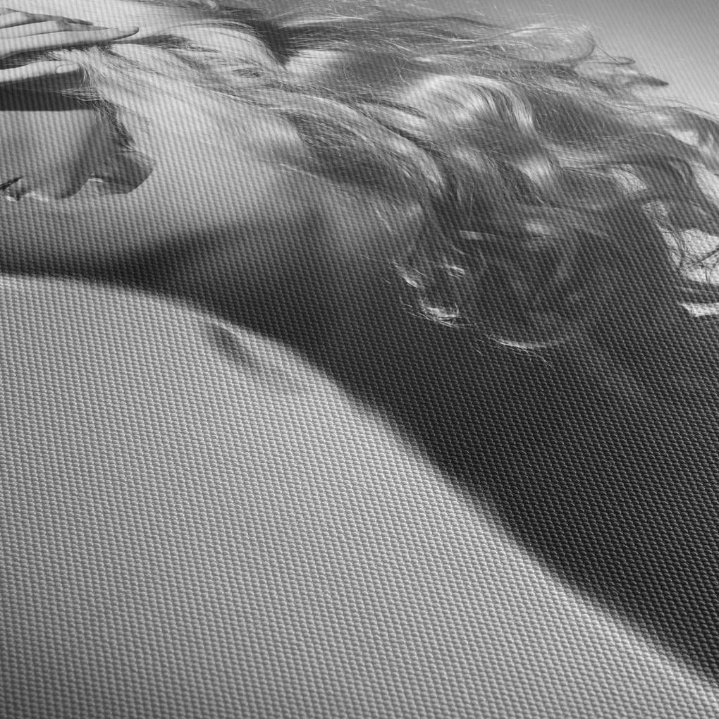 Tablou - Nud feminin (cu ceas) (90x30 cm)