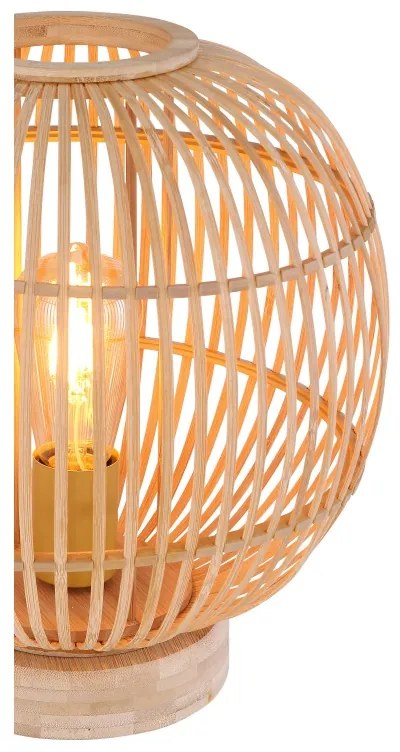 Lampa de masa stil natural bambus HILDEGARD