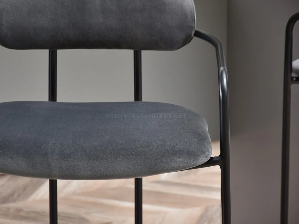 Scaun Viola (grafit + negru). 1110754