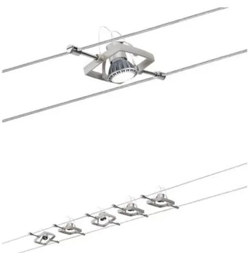 Paulmann 94134 - Set 5x GU5,3/10W spot MAC 230V alb