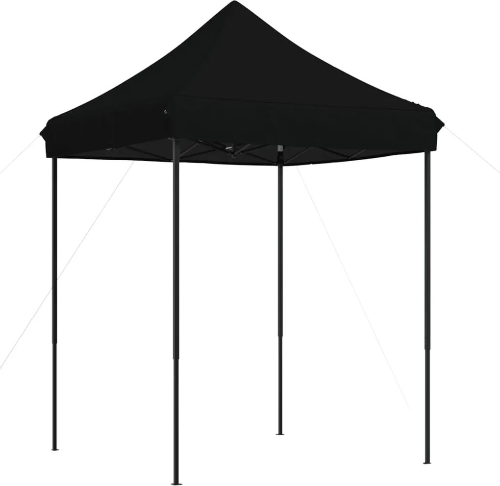 vidaXL Cort de petrecere pliabil Pop-Up, 200x200x306 cm, negru