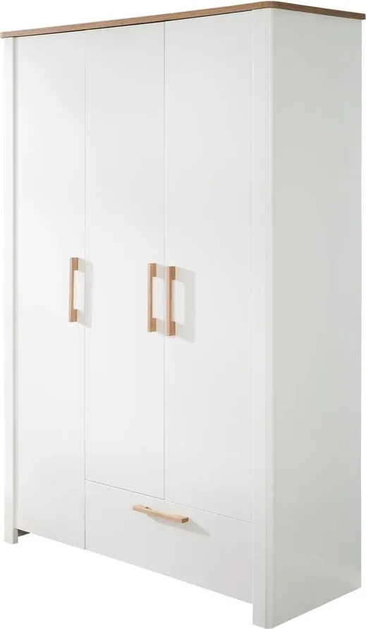 Șifonier pentru copii alb 139x200 cm Ava – Roba