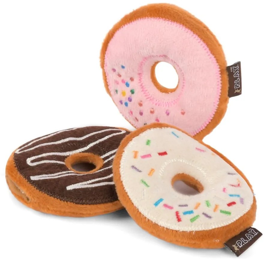 Set de jucării pentru pisici 3 buc. Donuts – P.L.A.Y.