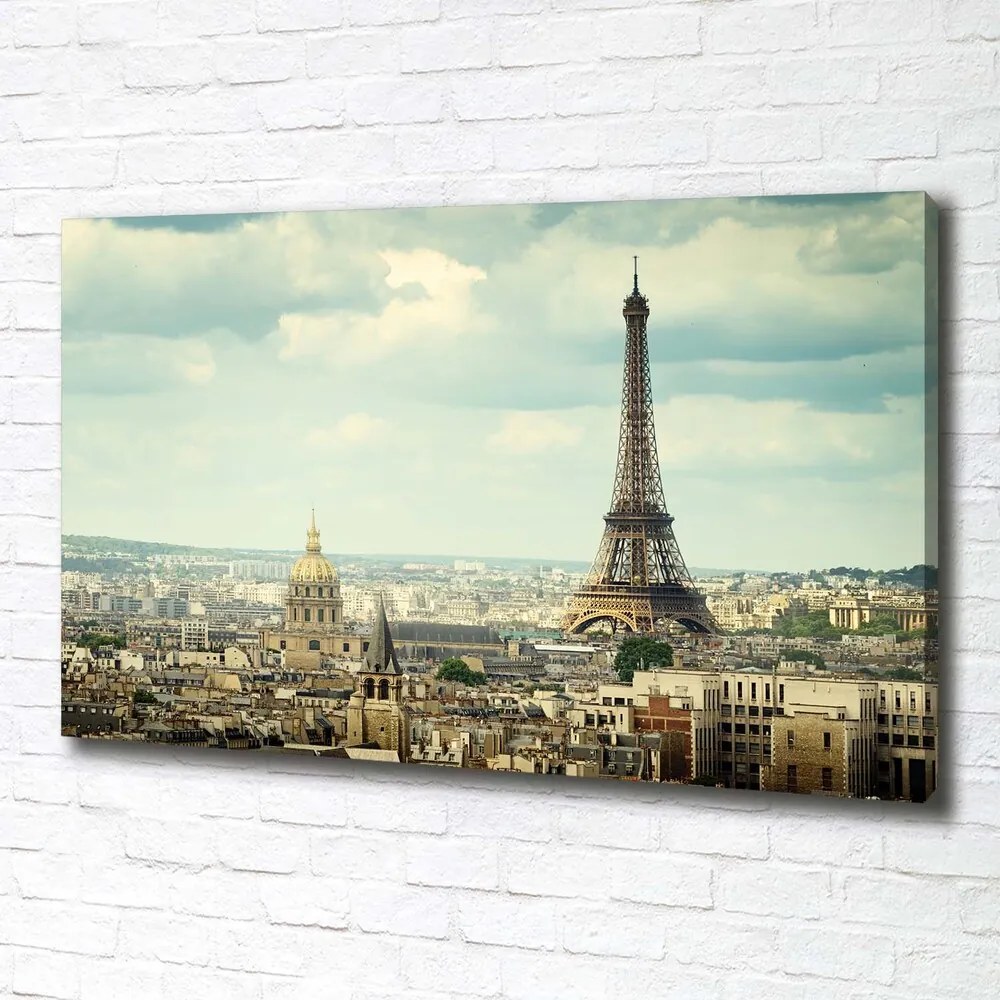 Imprimare tablou canvas Turnul eiffel din paris