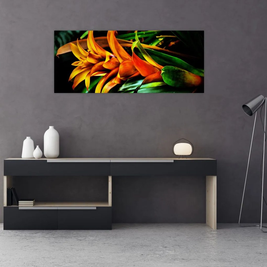 Tablou buchetului portocaliu (120x50 cm)