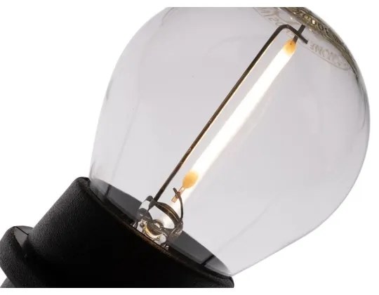 Lanț decorativ de exterior MIMOSA 20xE27/1,3W/230V IP44 20m