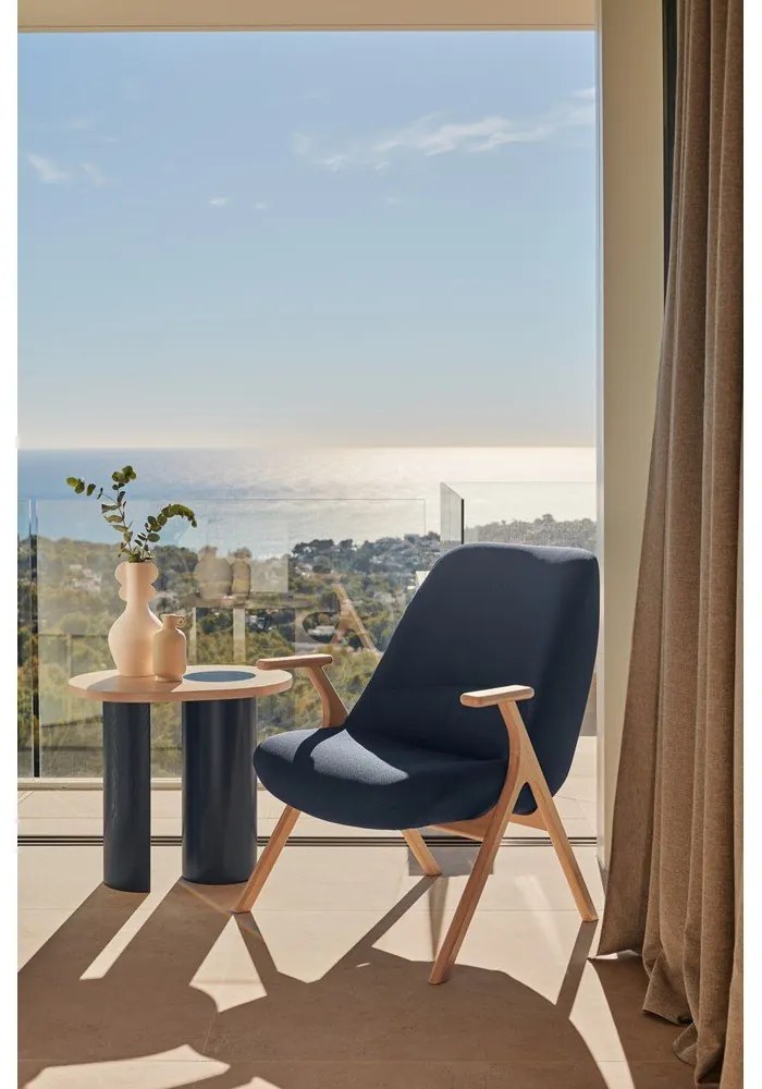 Fotoliu albastru închis Dins – Teulat