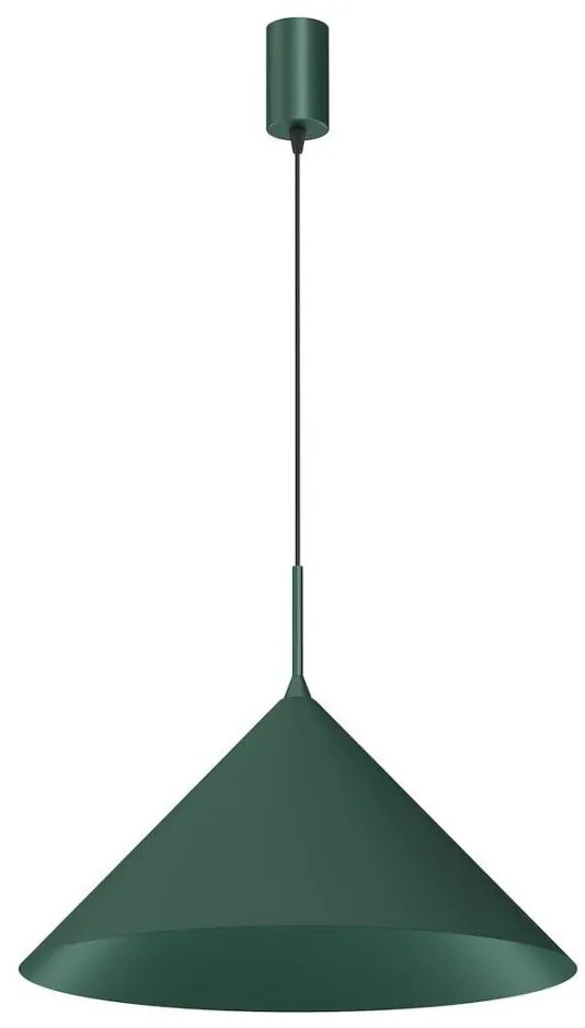 Lampă suspendată pe cablu CAPITAL, 1xGX53/15W/230V, Ø 46 cm, verde
