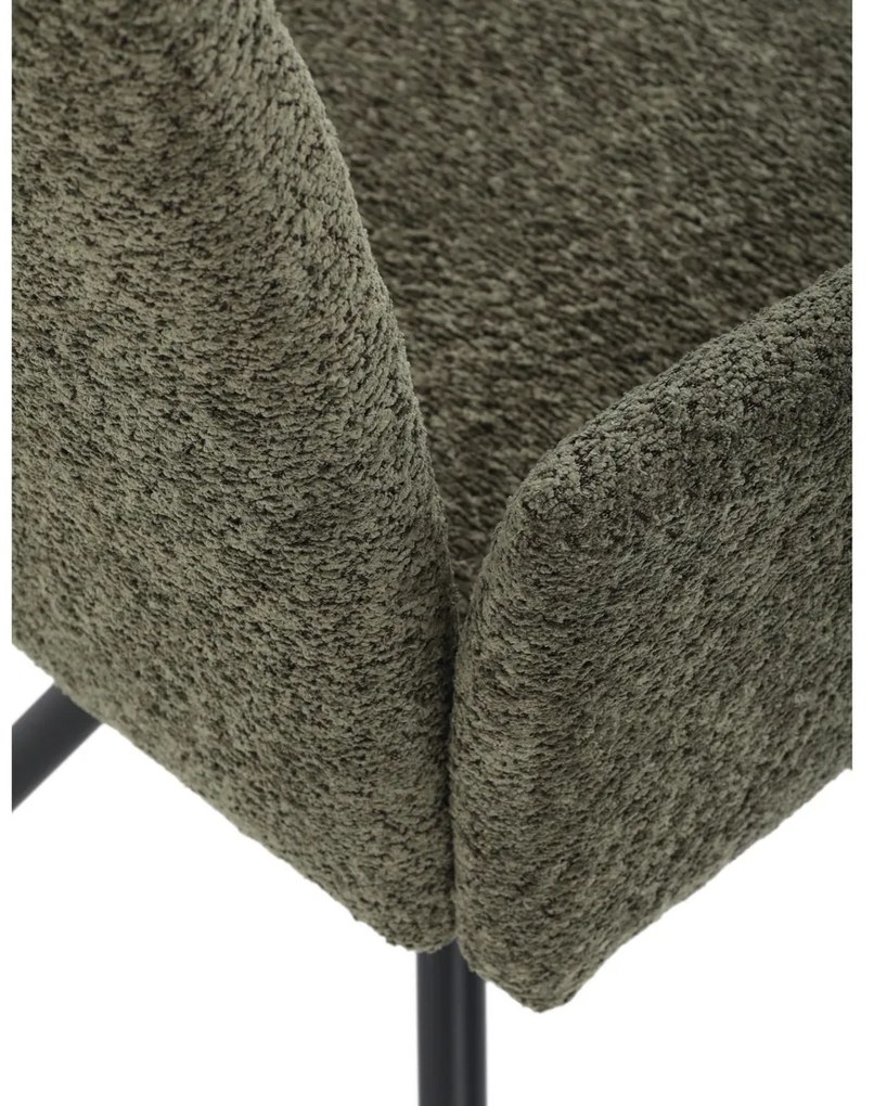 Set de scaune de sufragerie cu mecanism deîntoarcere DCH-W1117 GRN2, 2 buc.