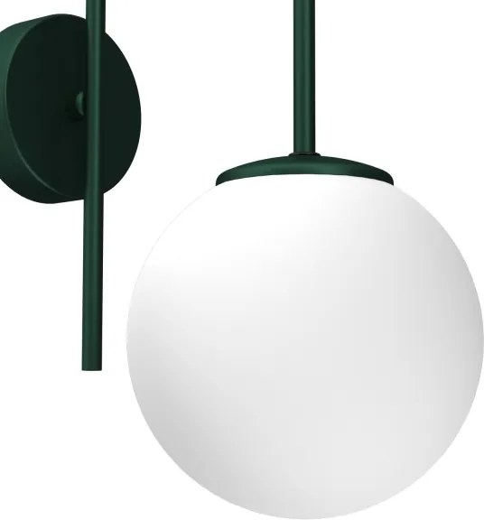 Aplica de perete CAMBRIDGE 1xE14/15W/230V verde