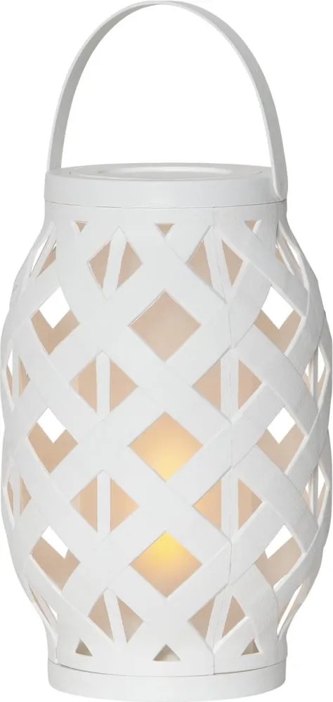 Felinar Star Trading Flame Lantern, înălțime 23 cm, alb