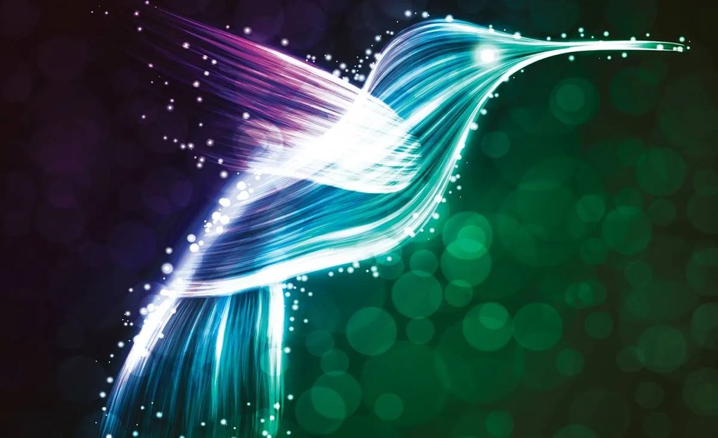 Fototapet - Colibri luminos (254x184 cm)