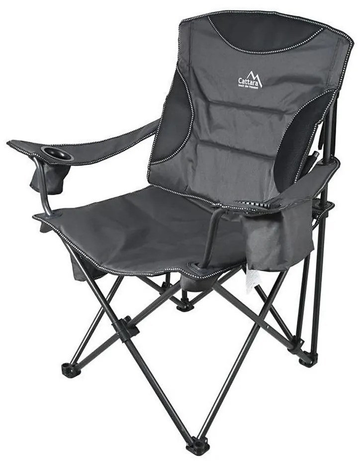 Scaun pliabil camping gri