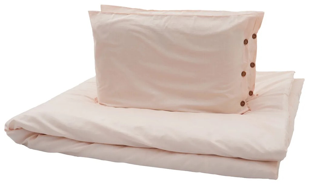 Lenjerie de pat dubla Heinner Home, 200x220 cm, bumbac, crem