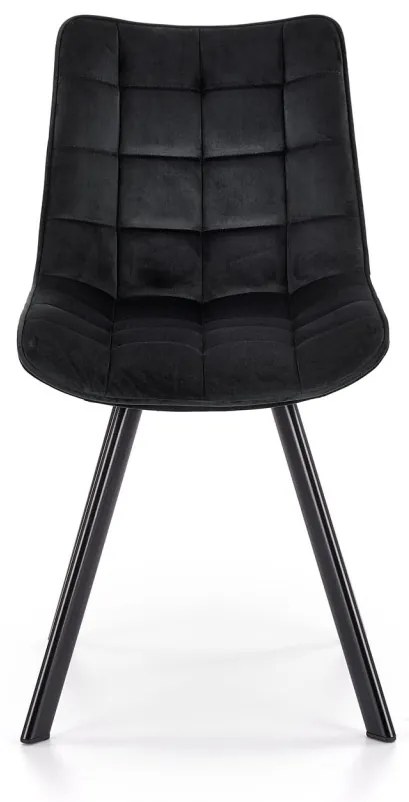 Scaun K332 velvet negru