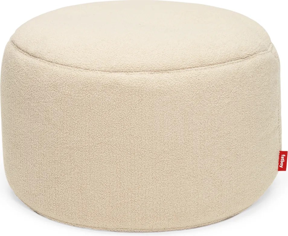 Puf mare Point Sherpa, culori multiple - Fatboy Culoare: Ecru