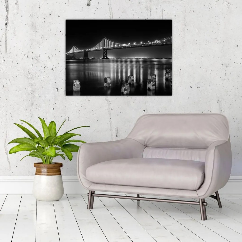 Tablou - pod albnegru (70x50 cm)
