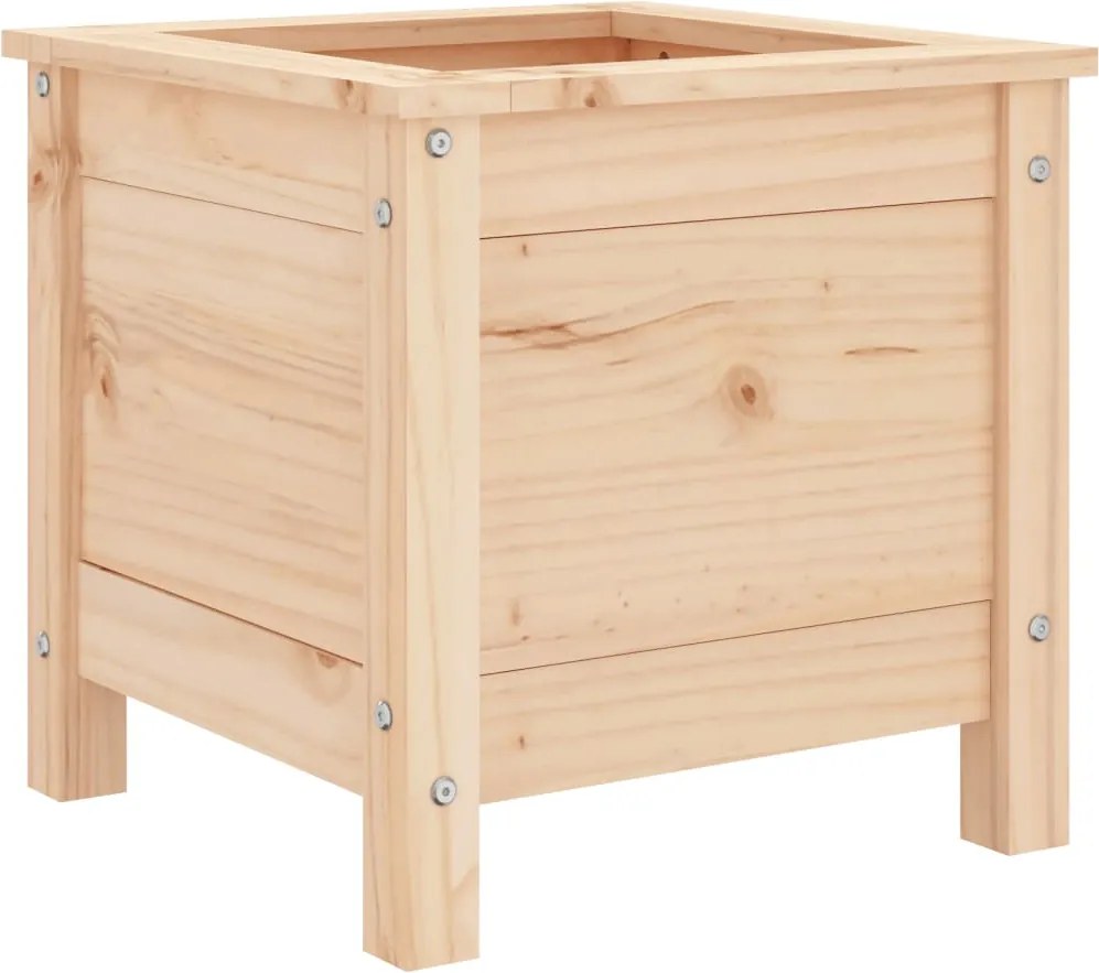 vidaXL Jardinieră de grădină, 40x40x39 cm, lemn masiv de pin
