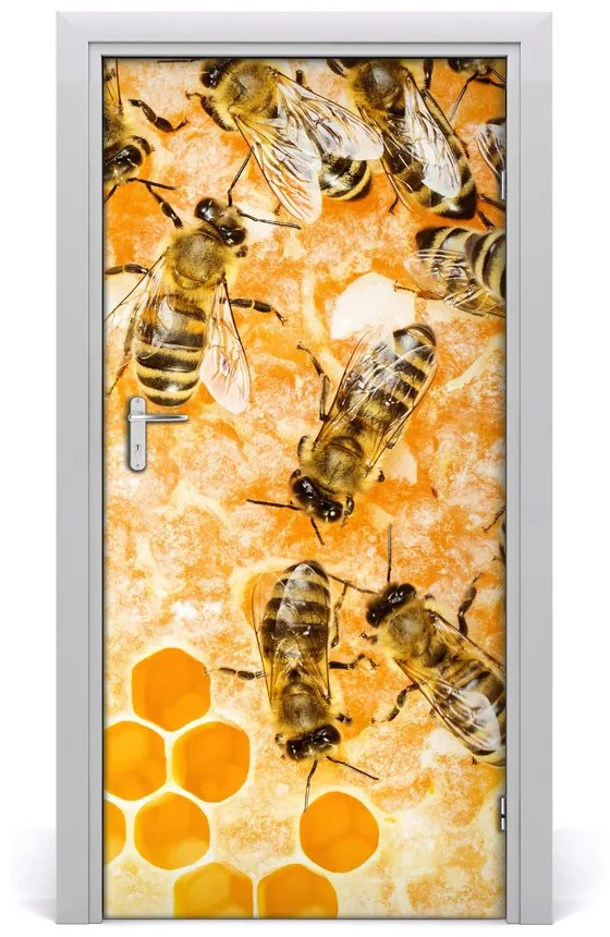 Autocolante pentru usi albinele lucrătoare