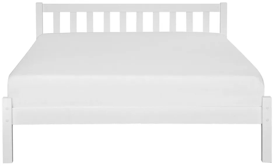 Pat matrimonial 140 cm FLORAL (alb) (cu somieră). 1018523