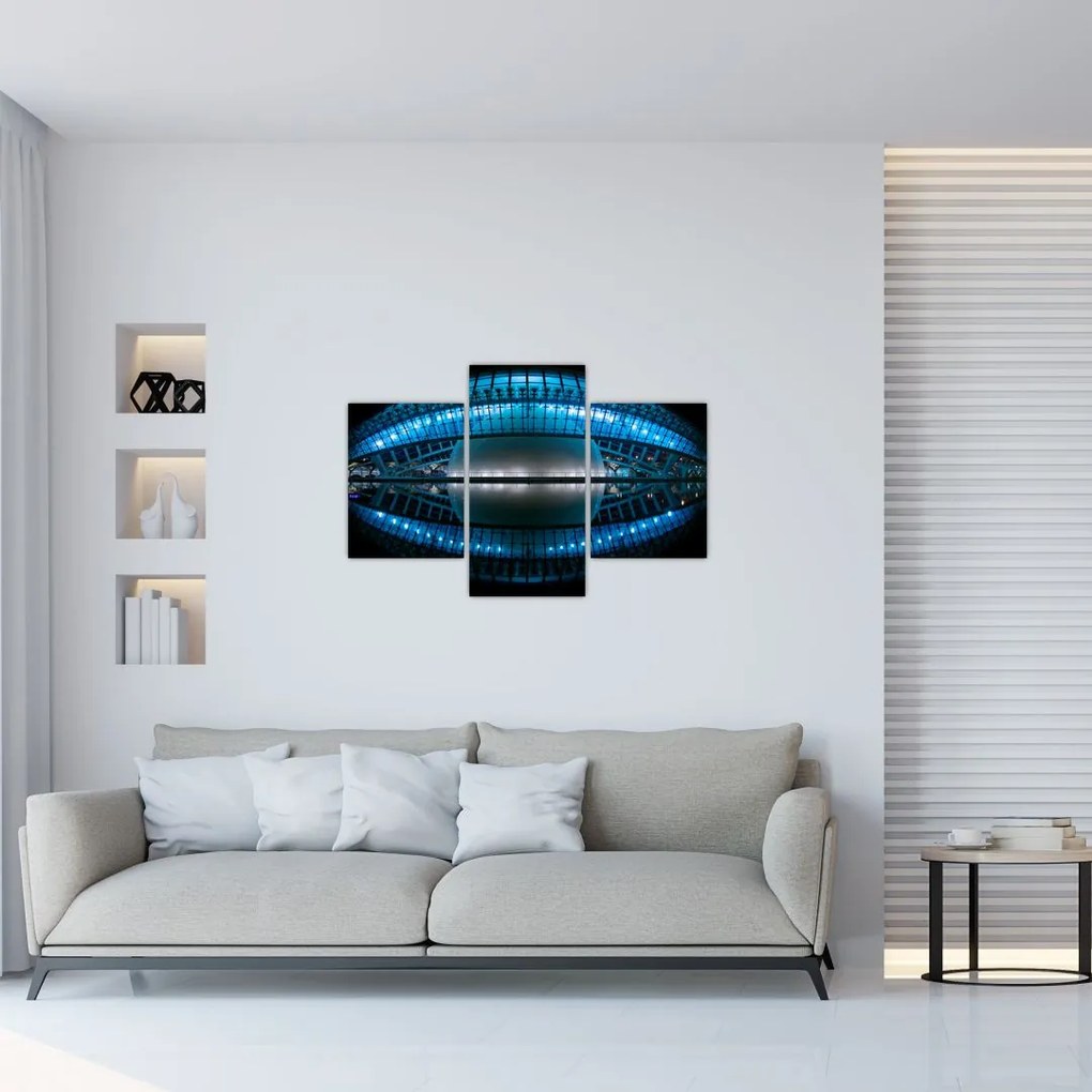Tablou cu stadion de fotbal (90x60 cm)