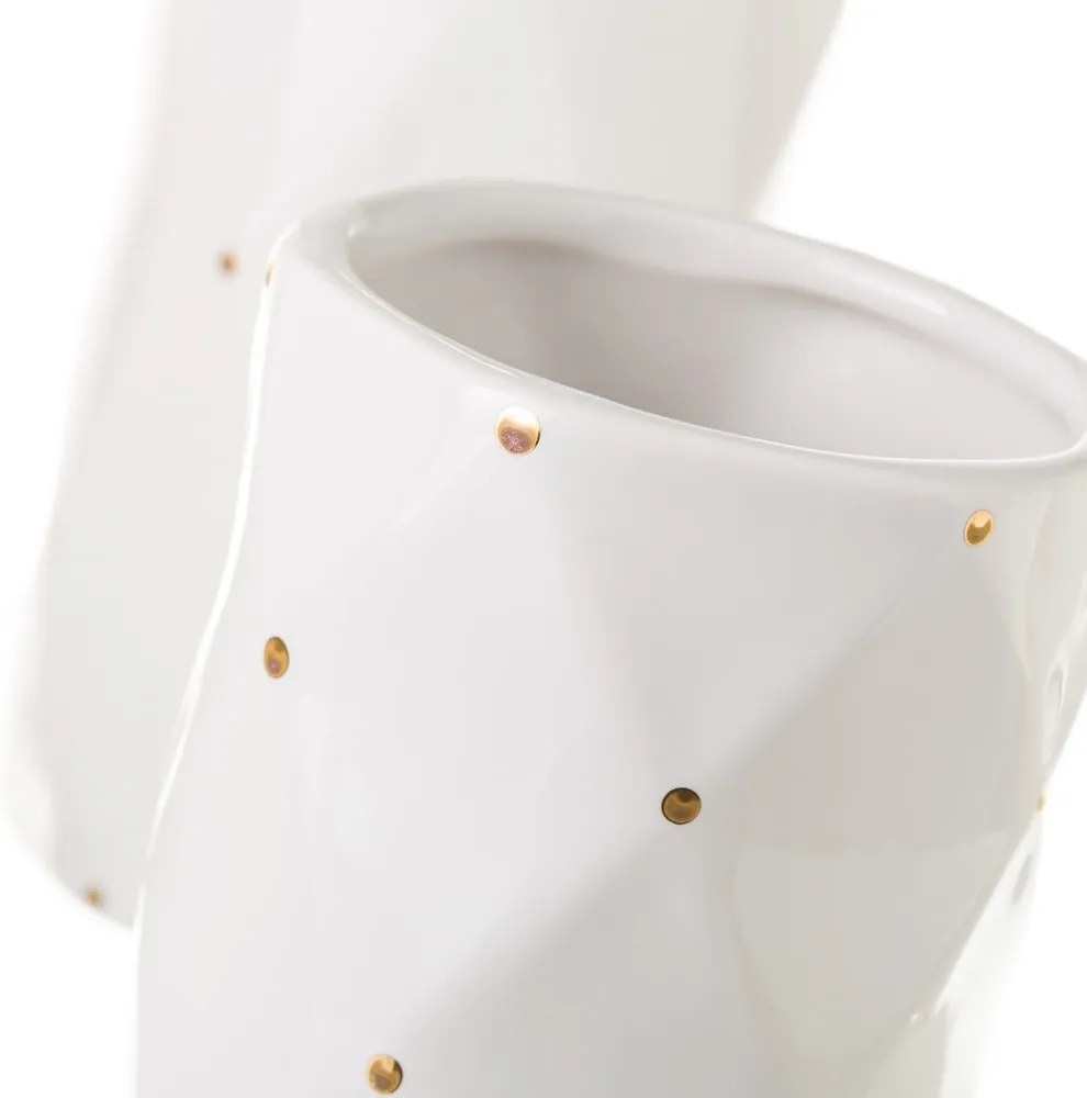 Set de accesorii de baie alb Dottie – Casa Selección