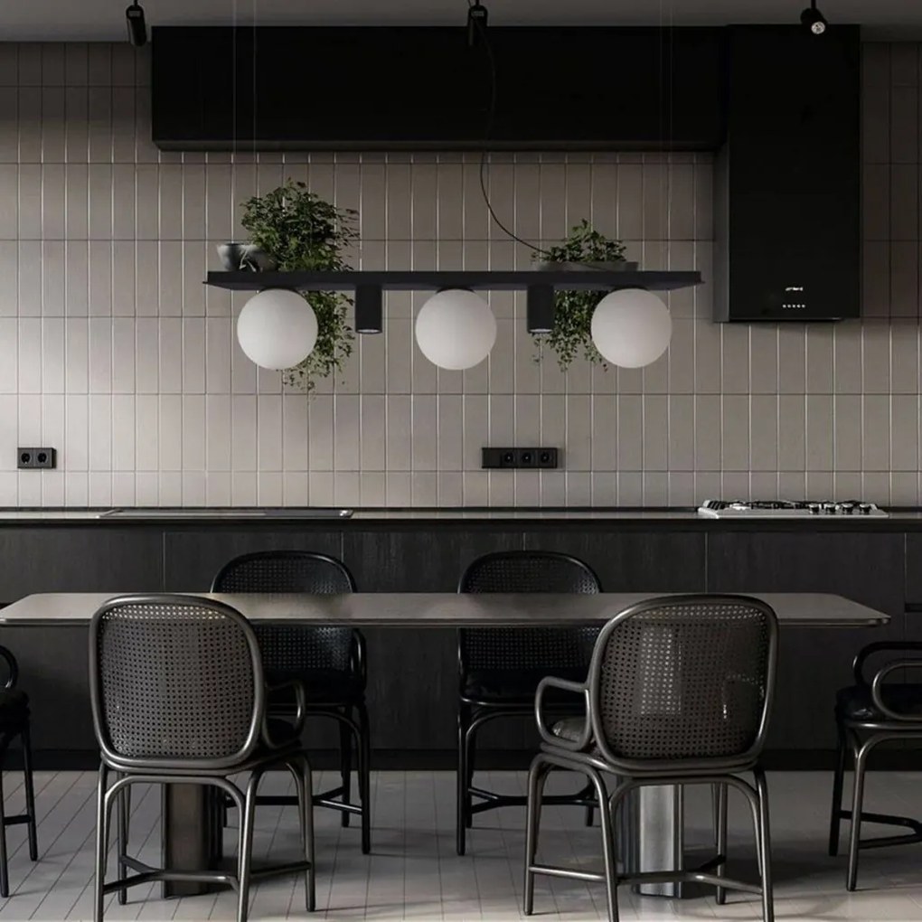 Lustra suspendata cu suport pentru plante PLANT SHELF